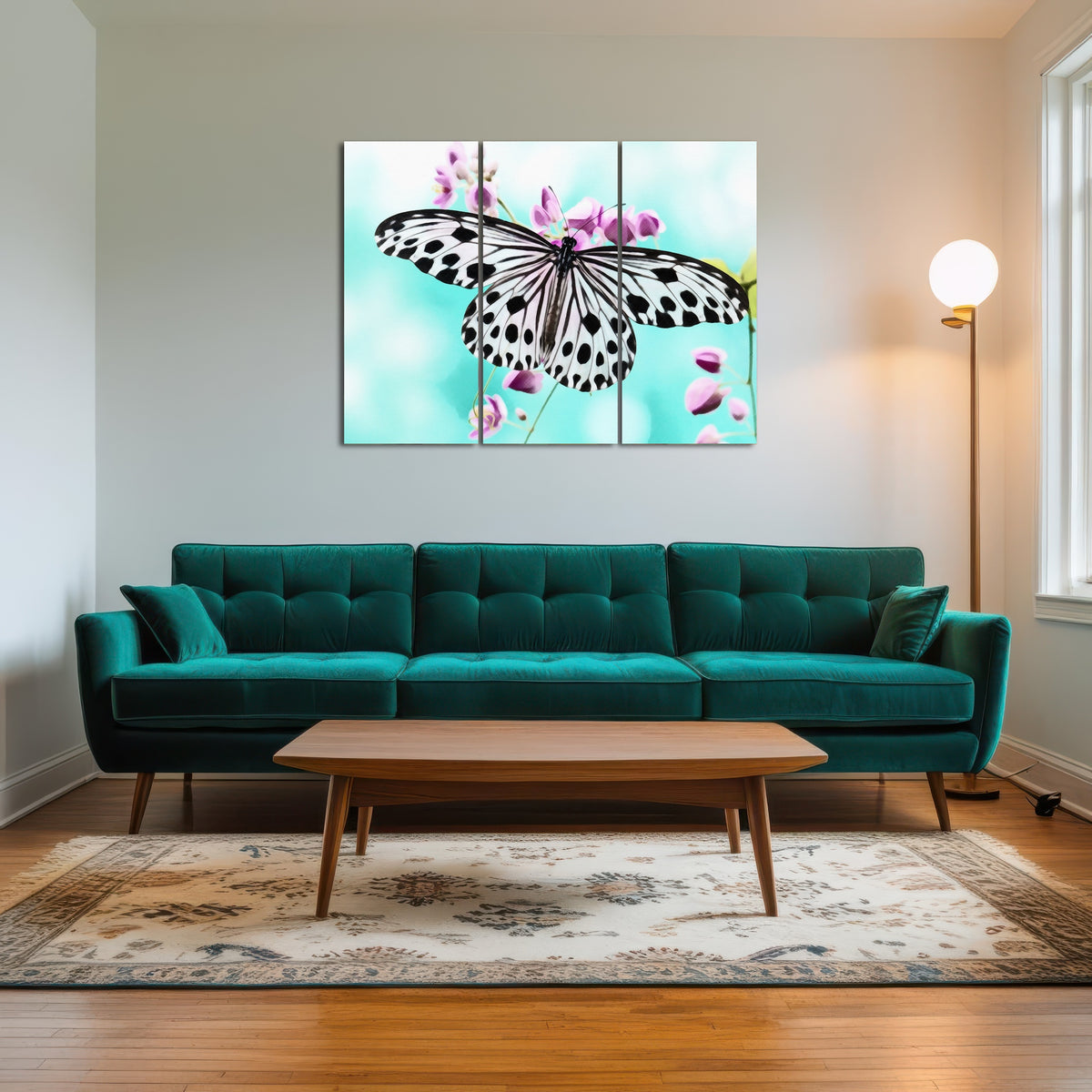 AUTO-MOCKUP ROOM | Butterfly Wall Art