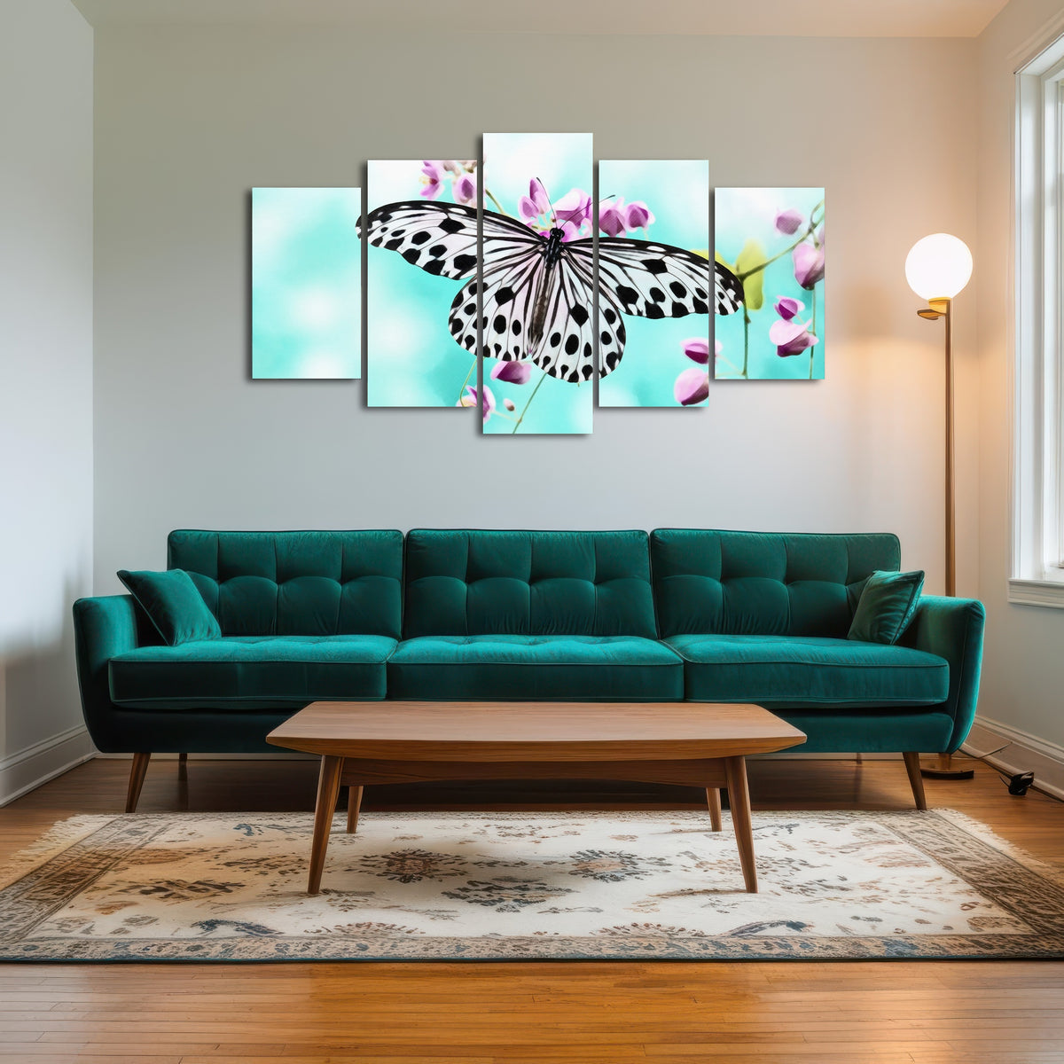 AUTO-MOCKUP ROOM | Butterfly Wall Art