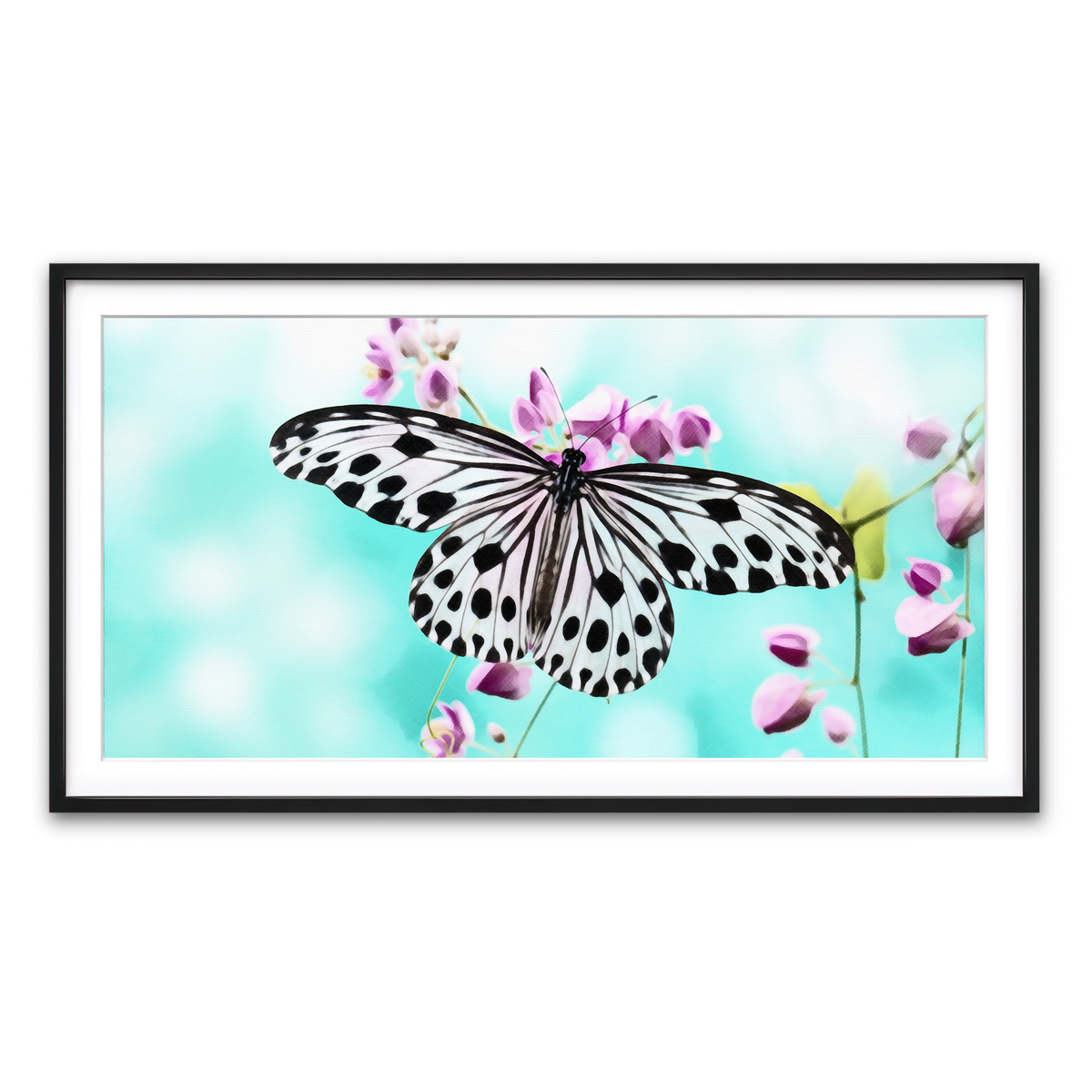 Framed Print 2x1 Black