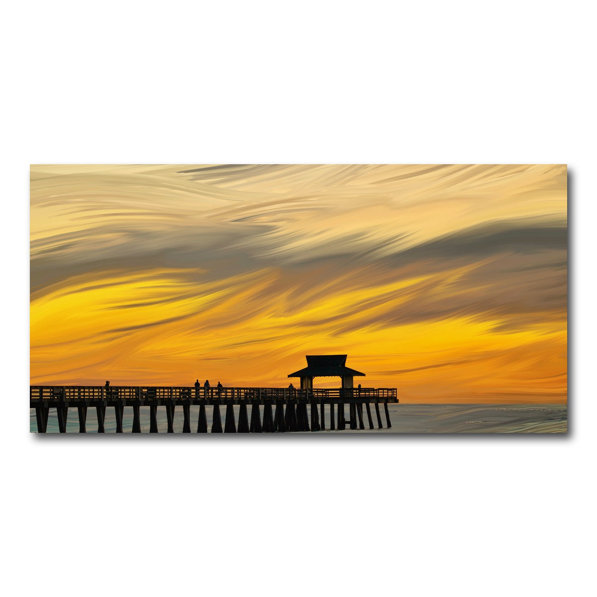 AUTO-MOCKUP WHITE | By the Pier 2 | 1 Piece | Gallery Wrap Canvas | group=2x1
