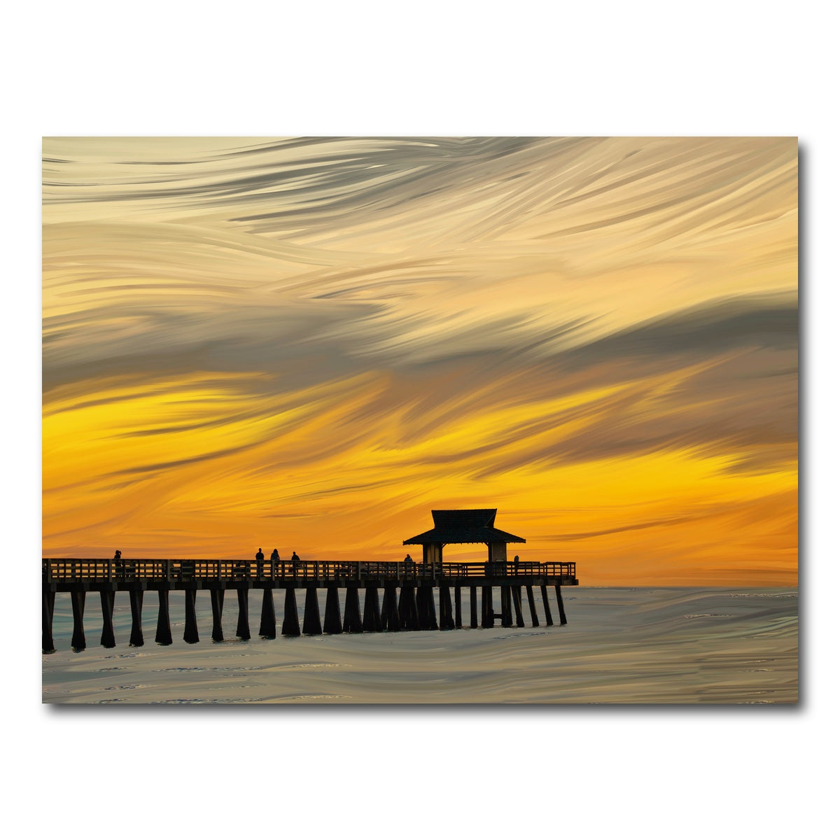 AUTO-MOCKUP WHITE | By the Pier 2 | 1 Piece | Gallery Wrap Canvas | group=4x3