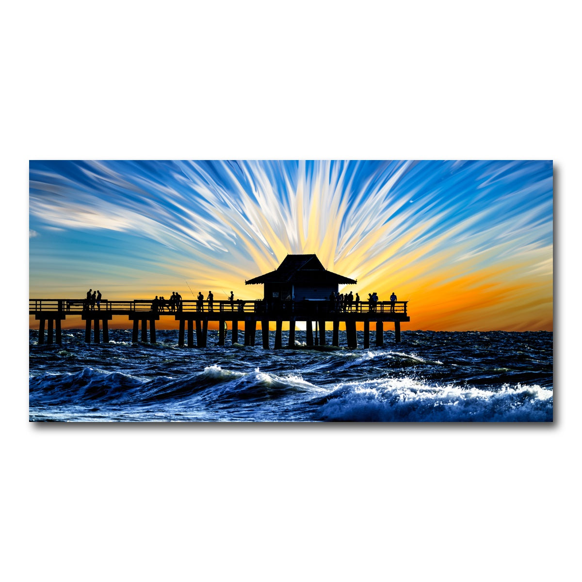AUTO-MOCKUP WHITE | By the Pier 4 | 1 Piece | Gallery Wrap Canvas | group=2x1