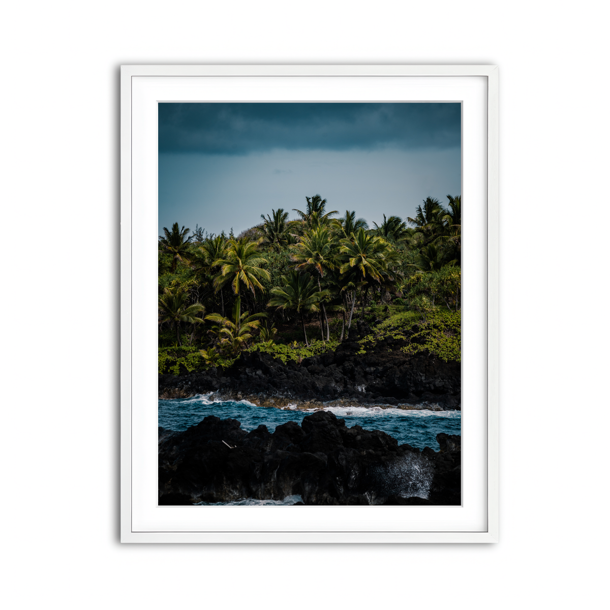 Framed Print 3x4 White