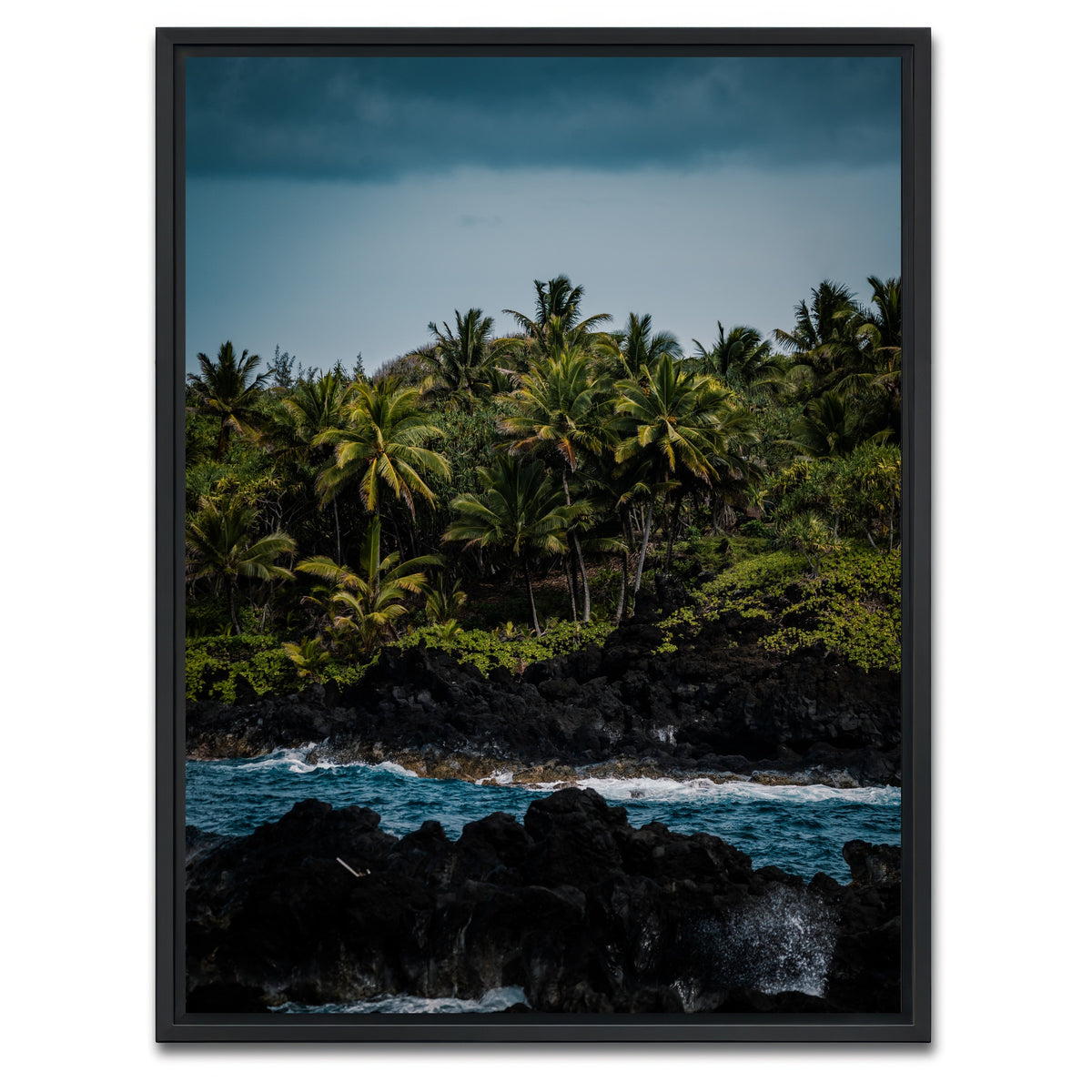 AUTO-MOCKUP WHITE | By the Sea | 1 Piece | Black Framed Canvas | group=3x4