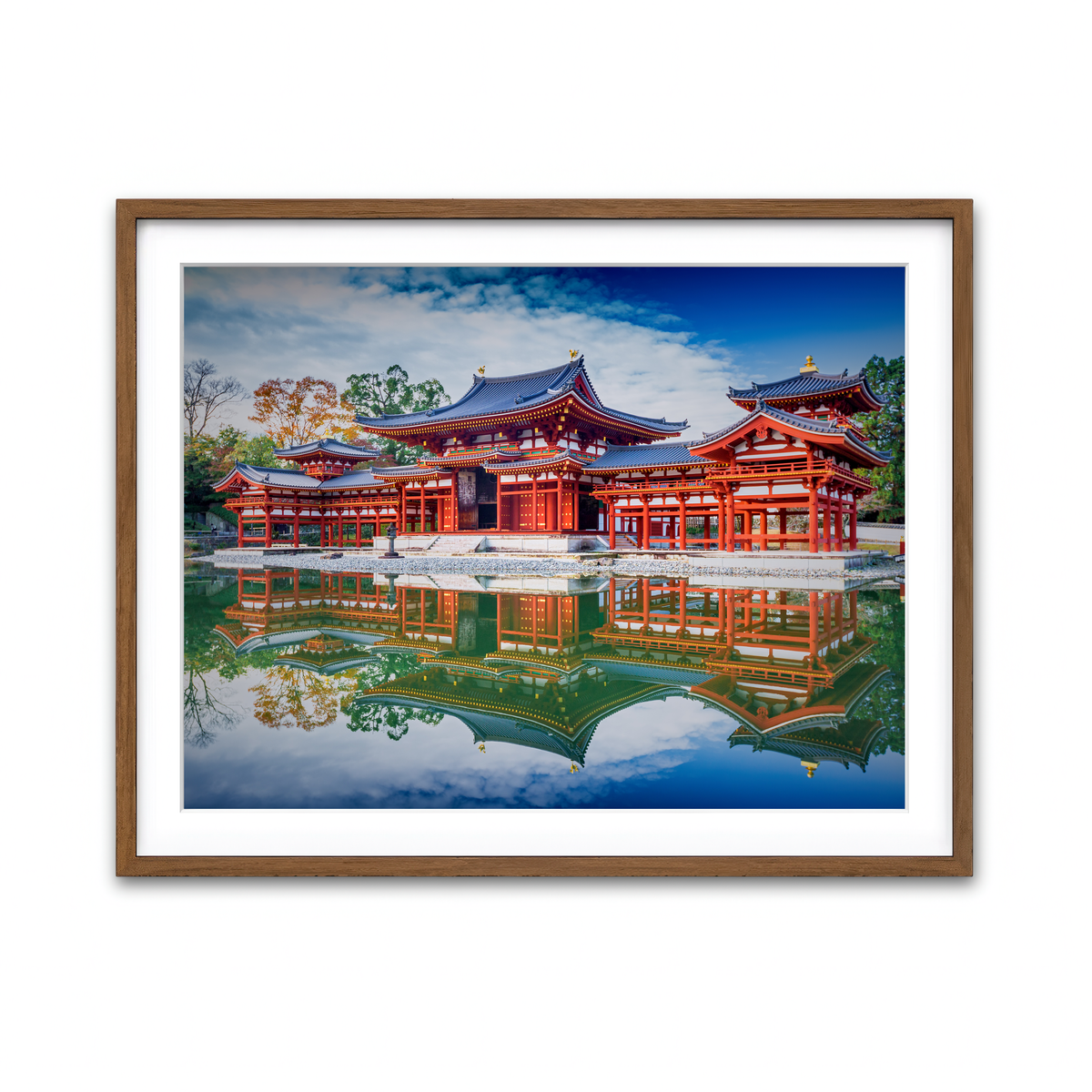 Framed Print 4x3 Walnut