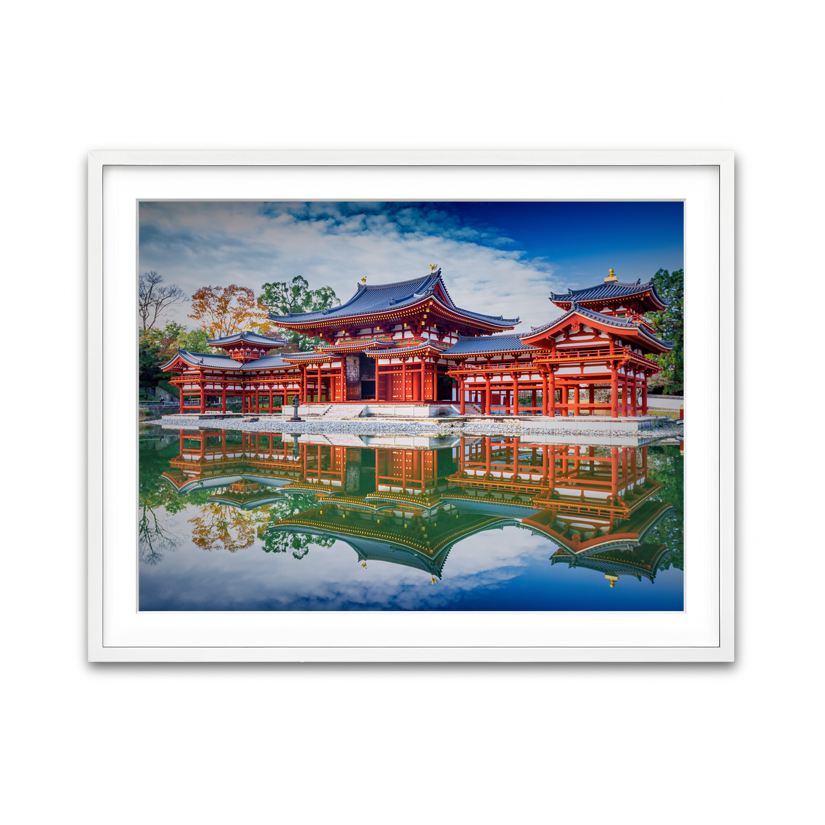 Framed Print 4x3 White