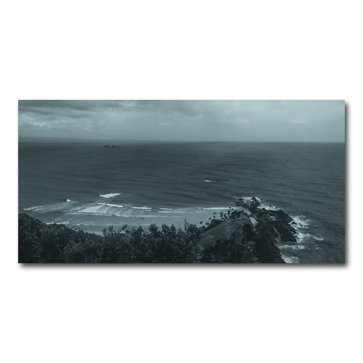AUTO-MOCKUP WHITE | Byron Bay Surf Days | 1 Piece | Gallery Wrap Canvas | group=2x1