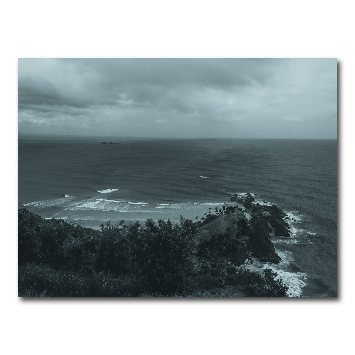 AUTO-MOCKUP WHITE | Byron Bay Surf Days | 1 Piece | Gallery Wrap Canvas | group=4x3