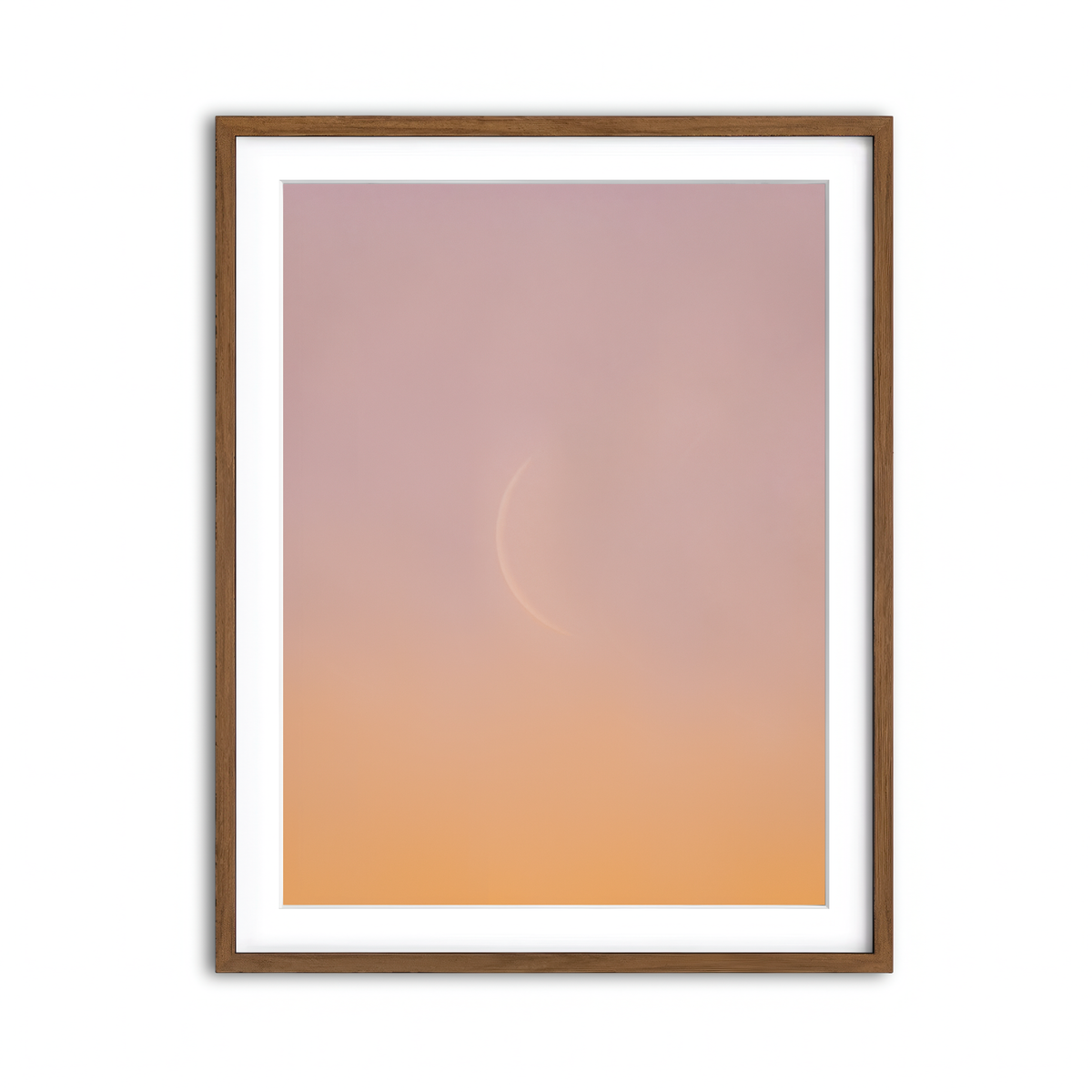 Framed Print 3x4 Walnut