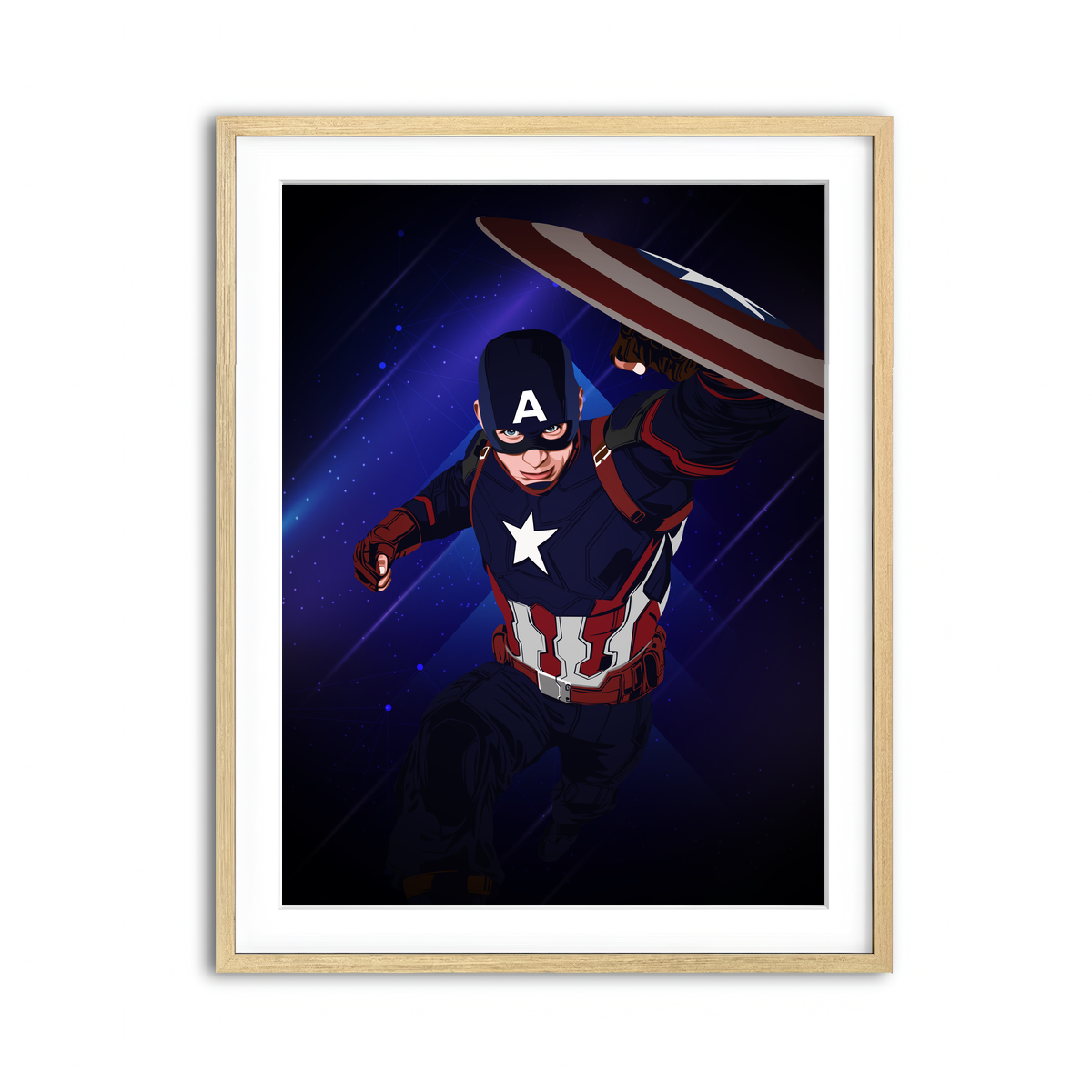 Framed Print 3x4 Natural