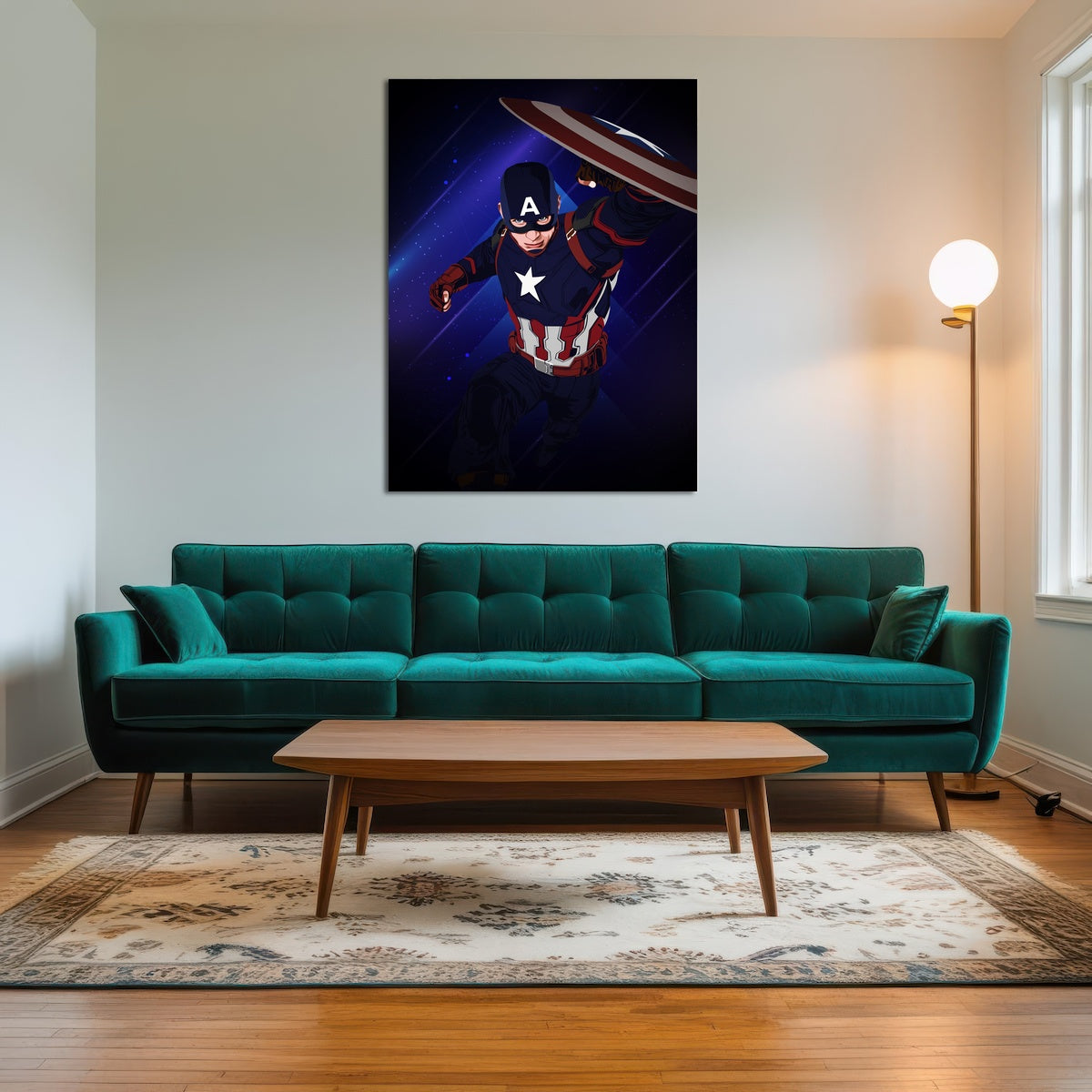 AUTO-MOCKUP ROOM | CAPTAIN AMERICA