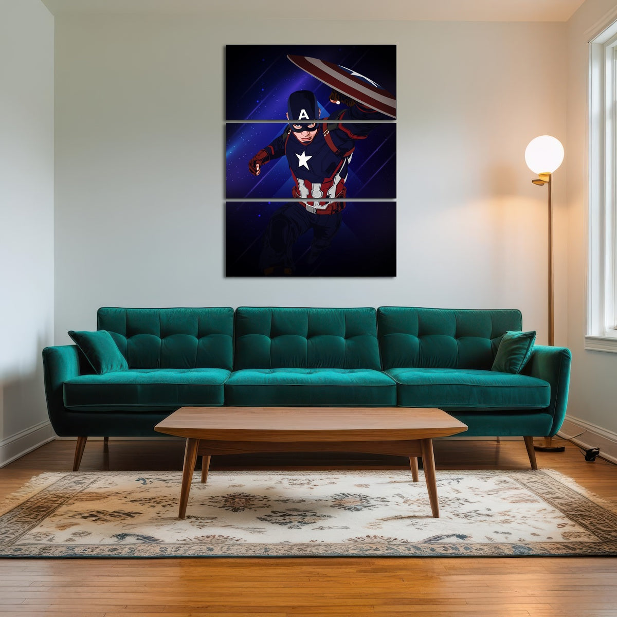 AUTO-MOCKUP ROOM | CAPTAIN AMERICA