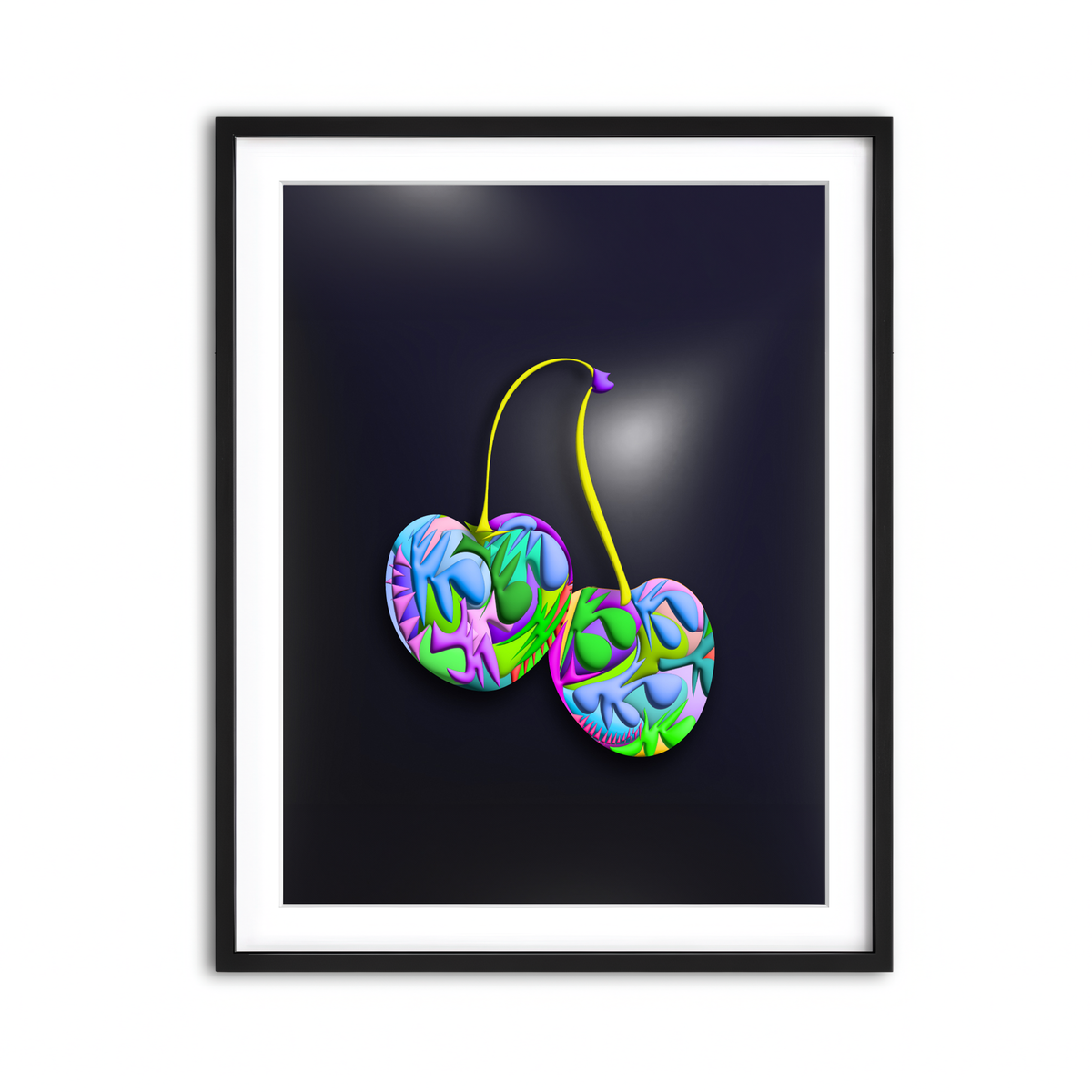 Framed Print 3x4 Black