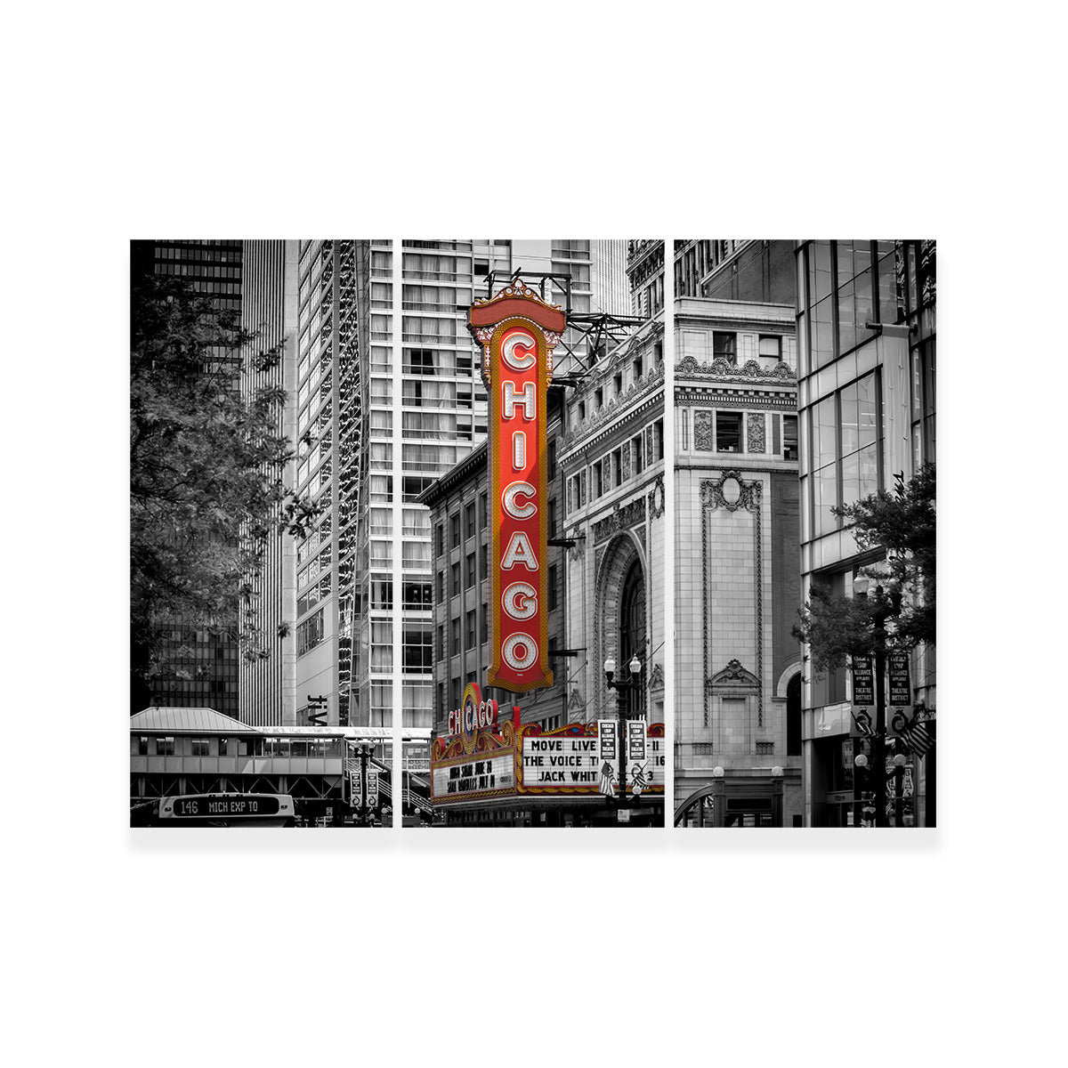 CHICAGO State Street Wall Art