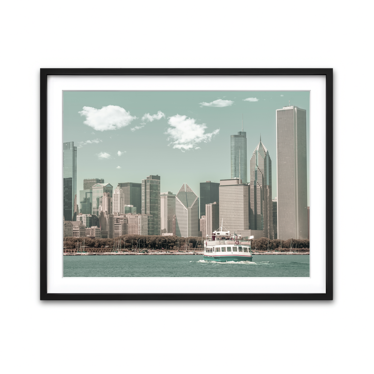 Framed Print 4x3 Black