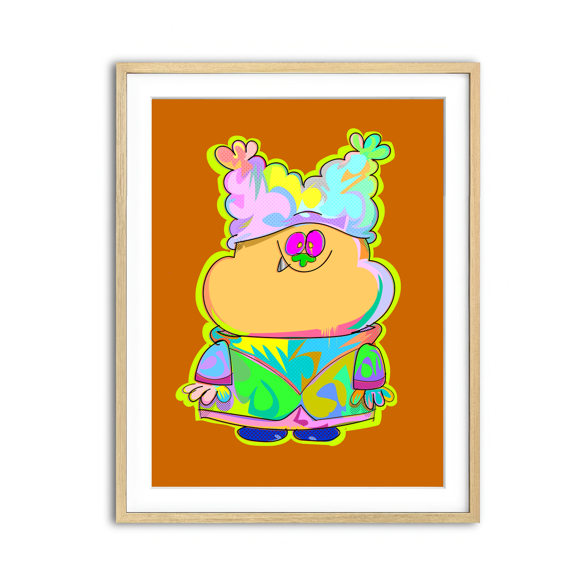 Framed Print 3x4 Natural