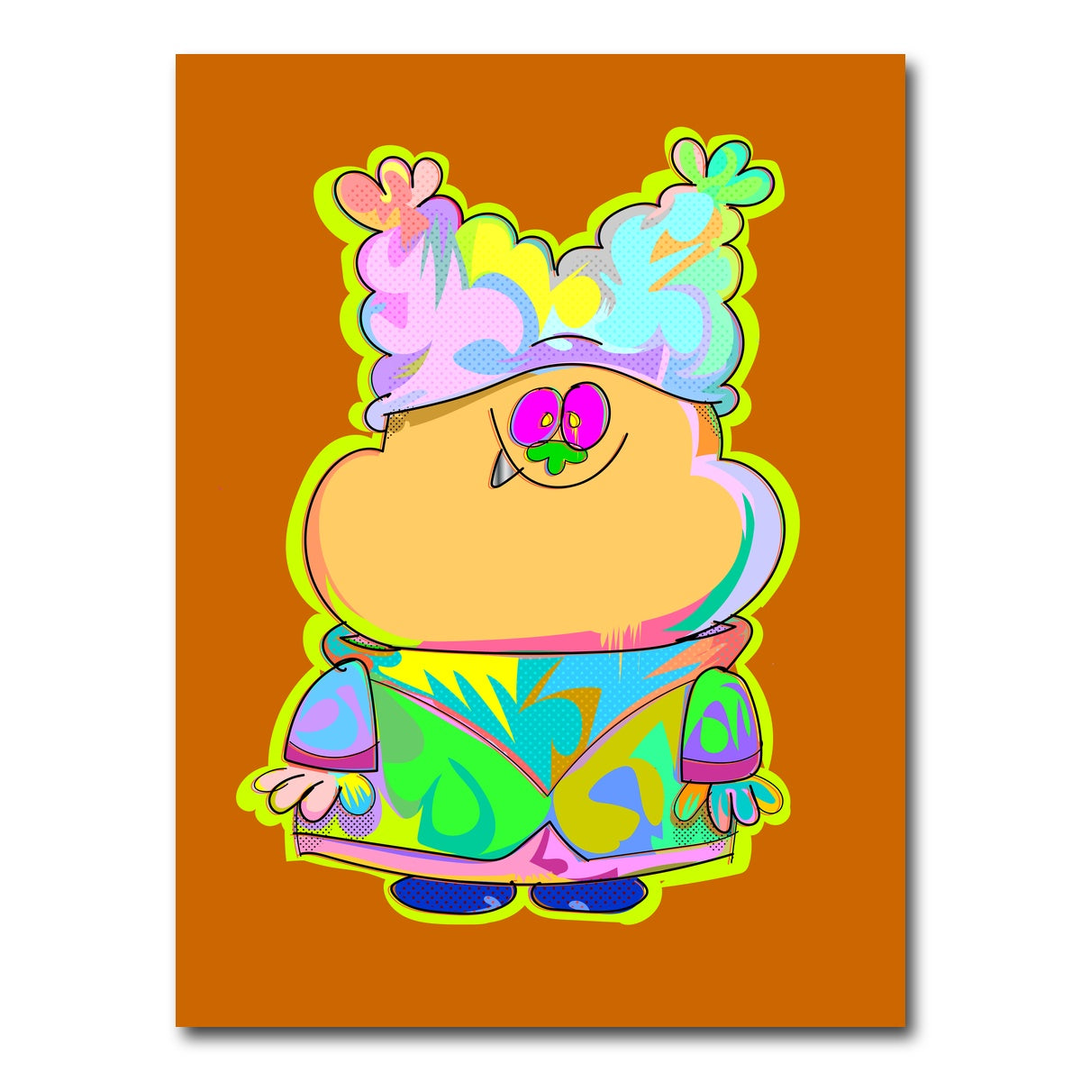 AUTO-MOCKUP WHITE | CHOWDER | 1 Piece | Gallery Wrap Canvas | group=3x4