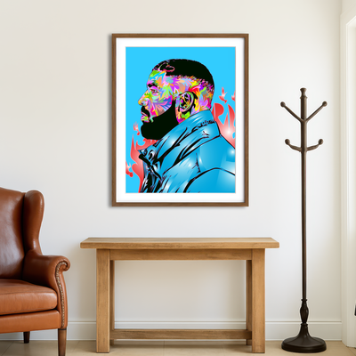 AUTO-MOCKUP ROOM | CLB Drake Wall Art