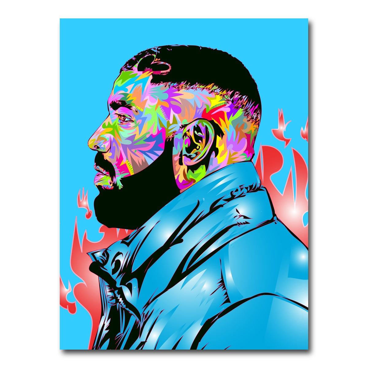 AUTO-MOCKUP WHITE | CLB Drake | 1 Piece | Gallery Wrap Canvas | group=3x4