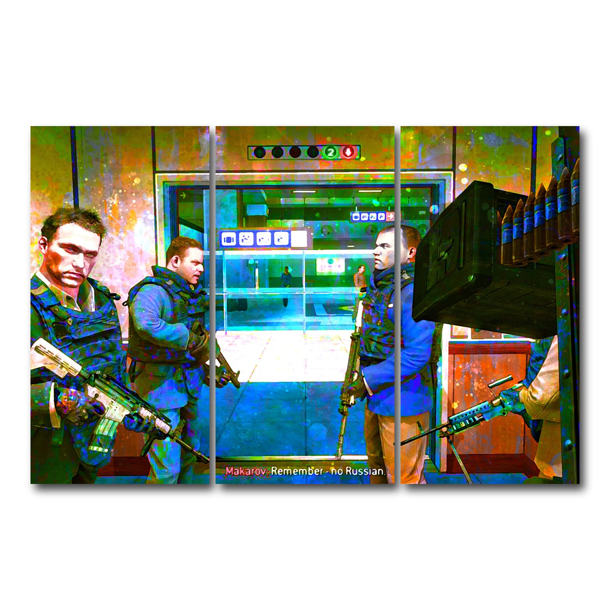 AUTO-MOCKUP WHITE | COD Elevator | 3 Piece | Gallery Wrap Canvas | group=12x24