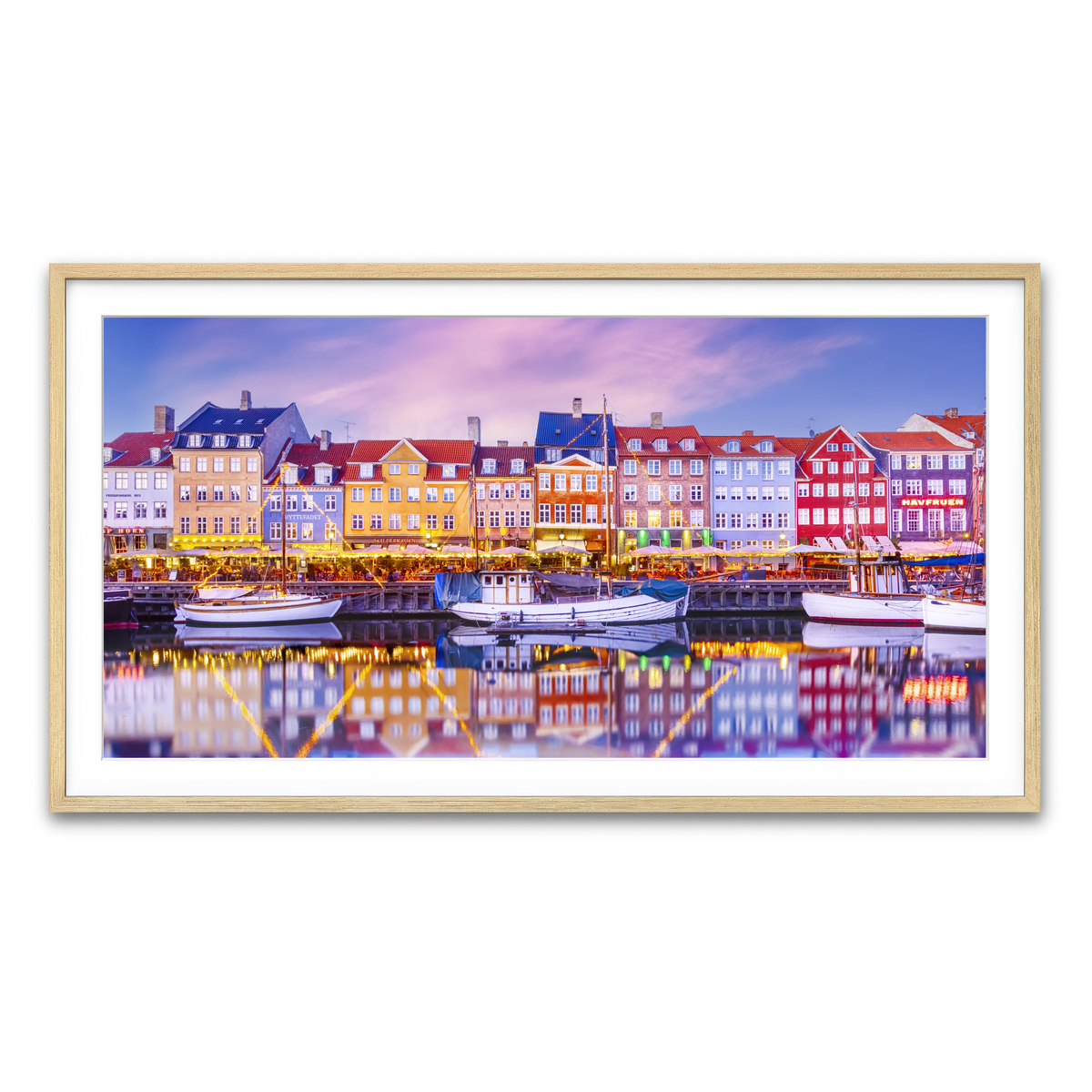 Framed Print 2x1 Natural