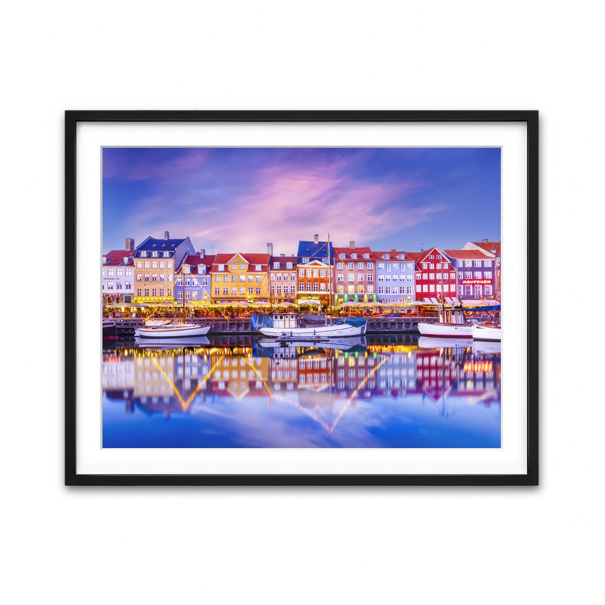 Framed Print 4x3 Black