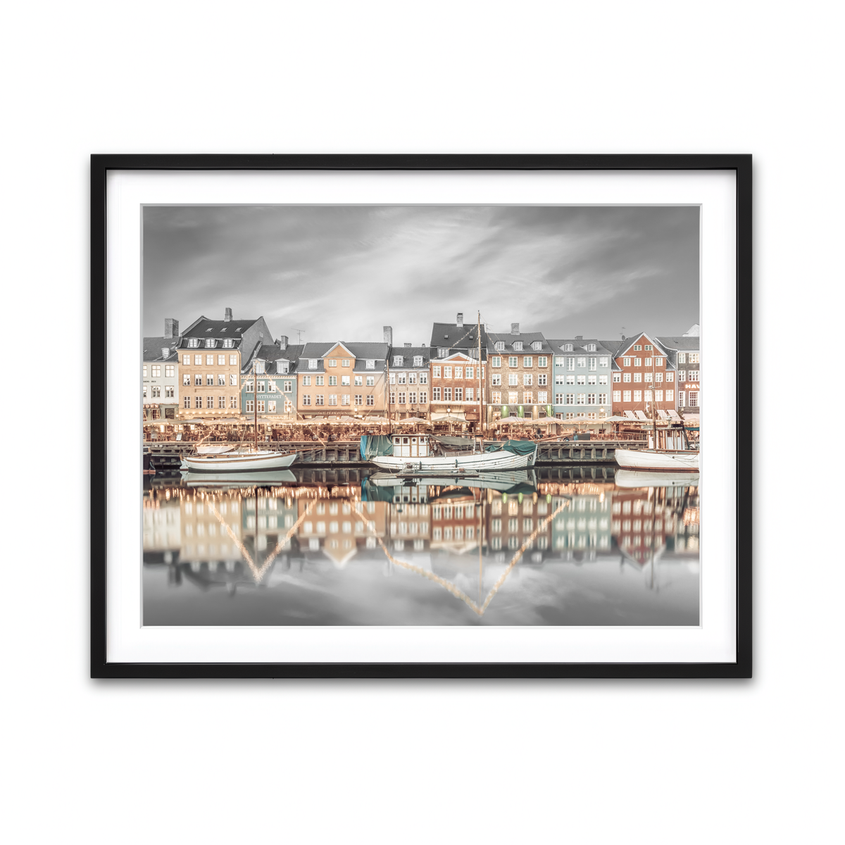 Framed Print 4x3 Black