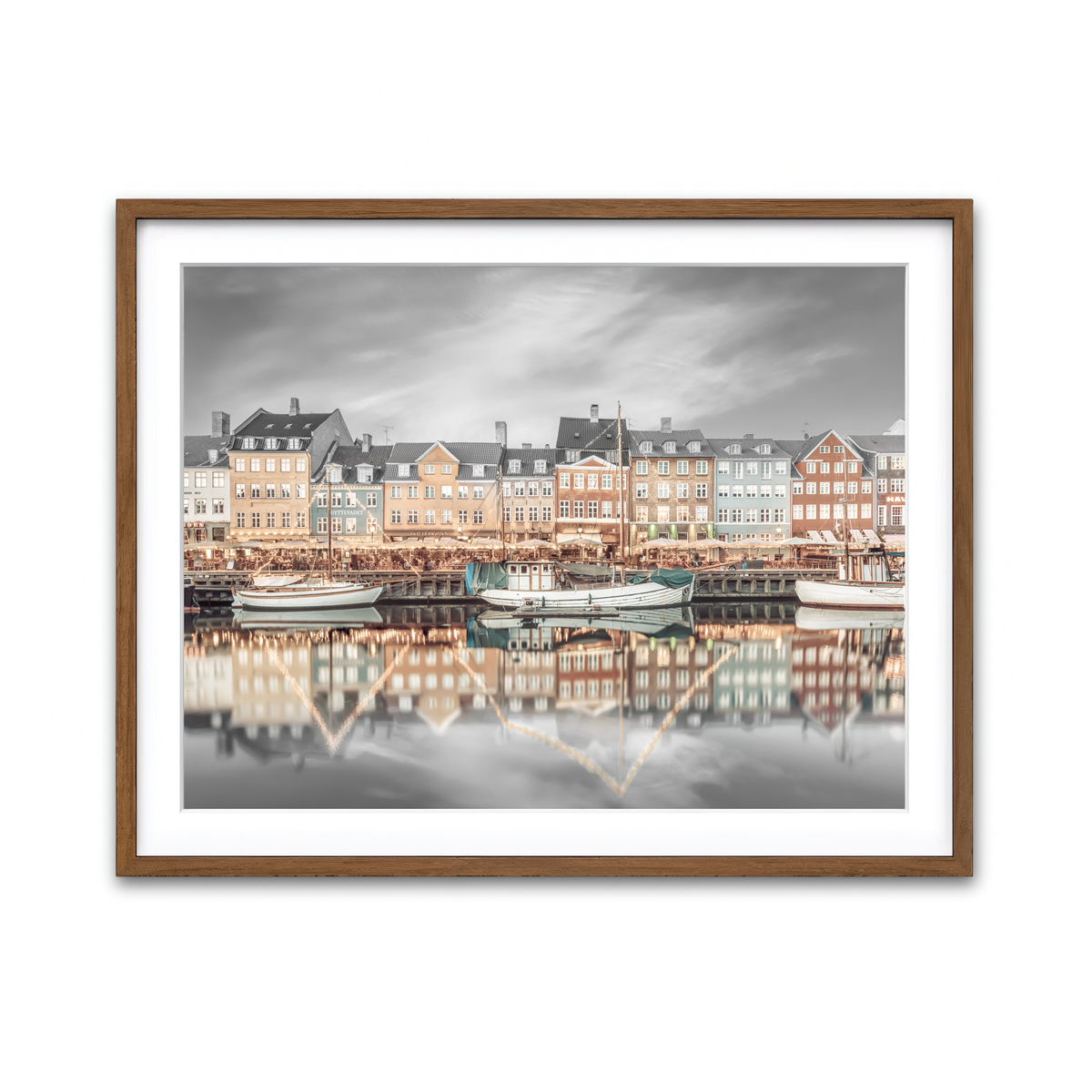 Framed Print 4x3 Walnut