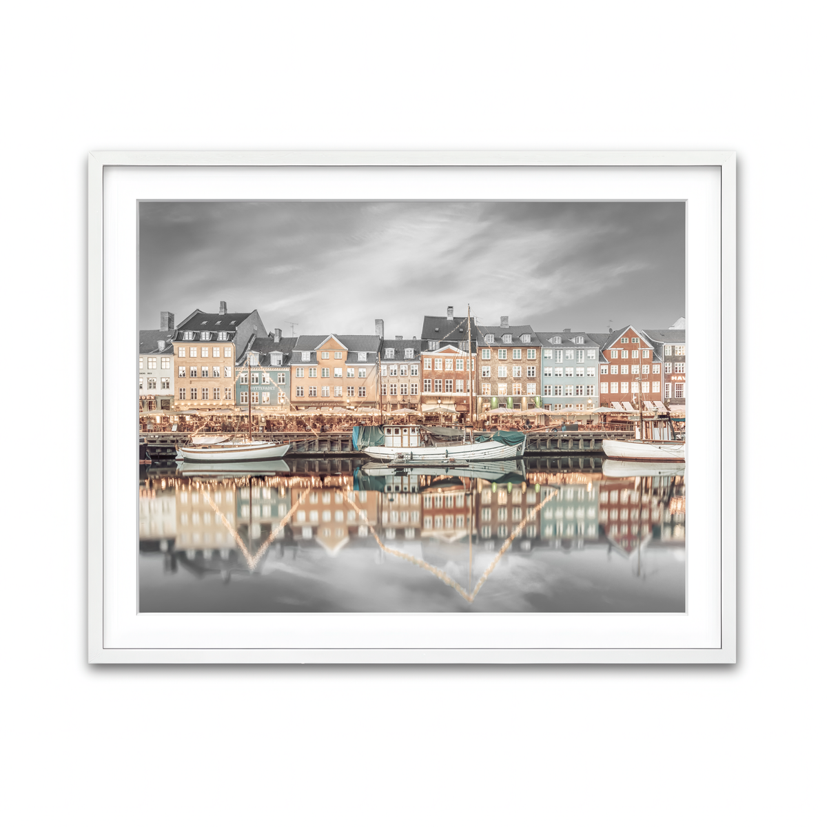 Framed Print 4x3 White