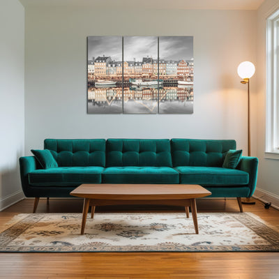 AUTO-MOCKUP ROOM | COPENHAGEN VINTAGE Nyhavn Idyllic Evening Impression