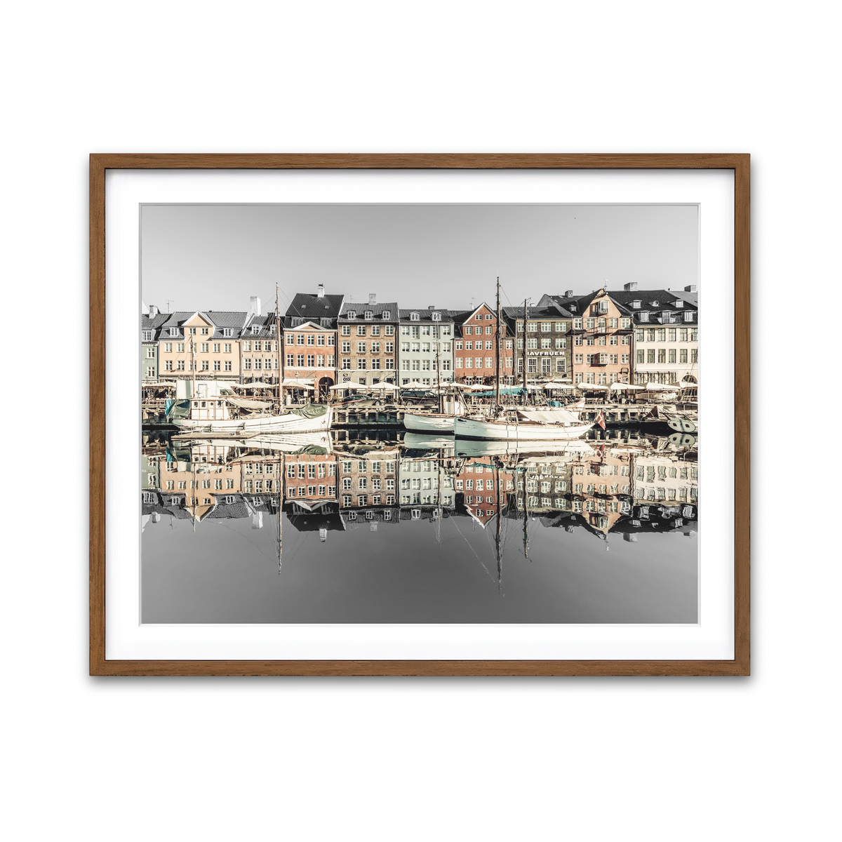 Framed Print 4x3 Walnut