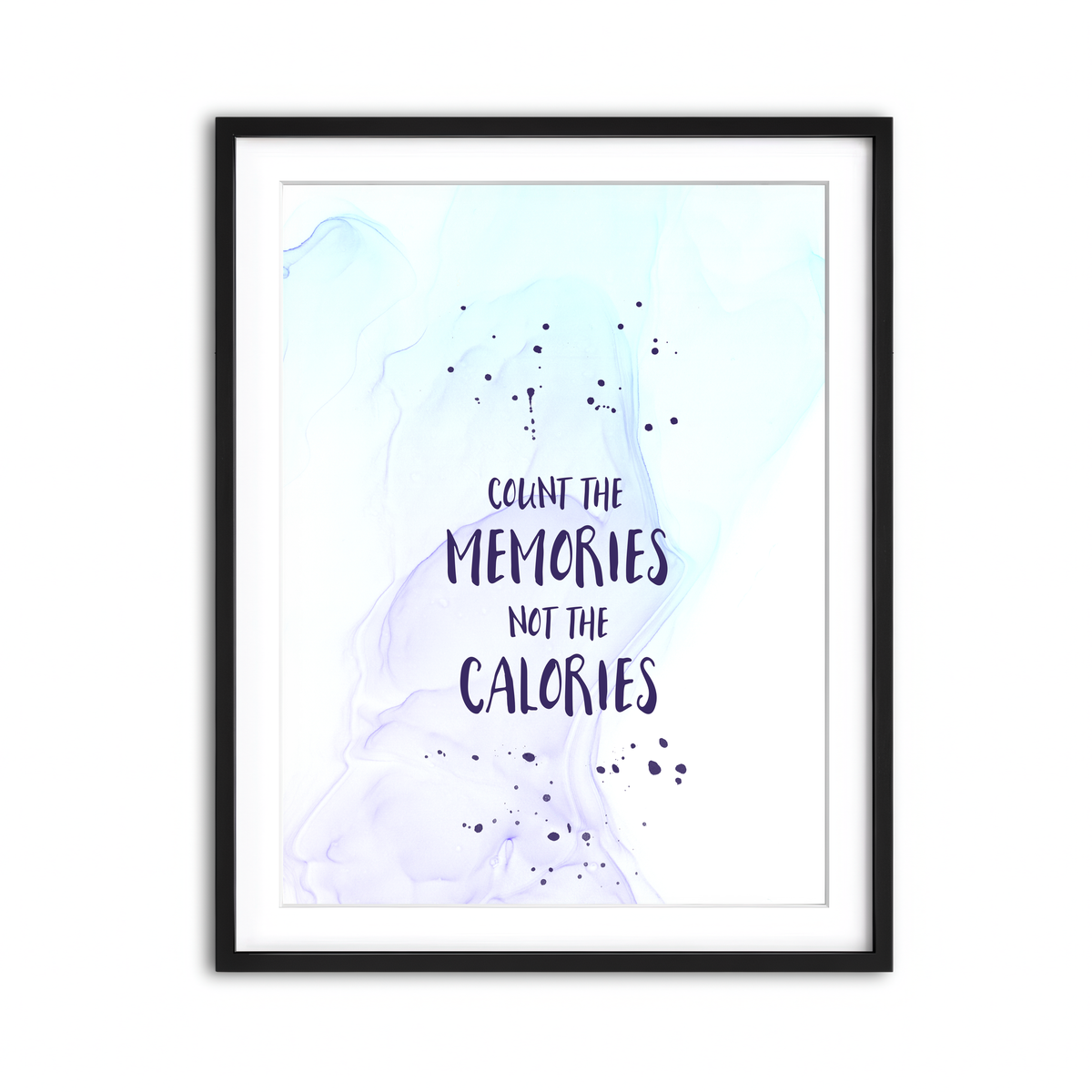 Framed Print 3x4 Black