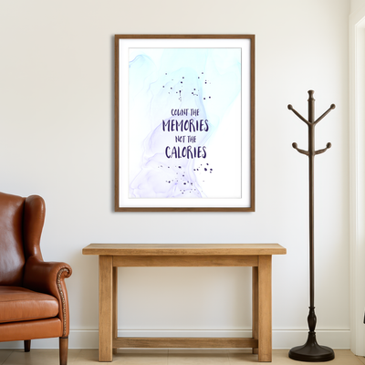 AUTO-MOCKUP ROOM | Count The Memories Wall Art