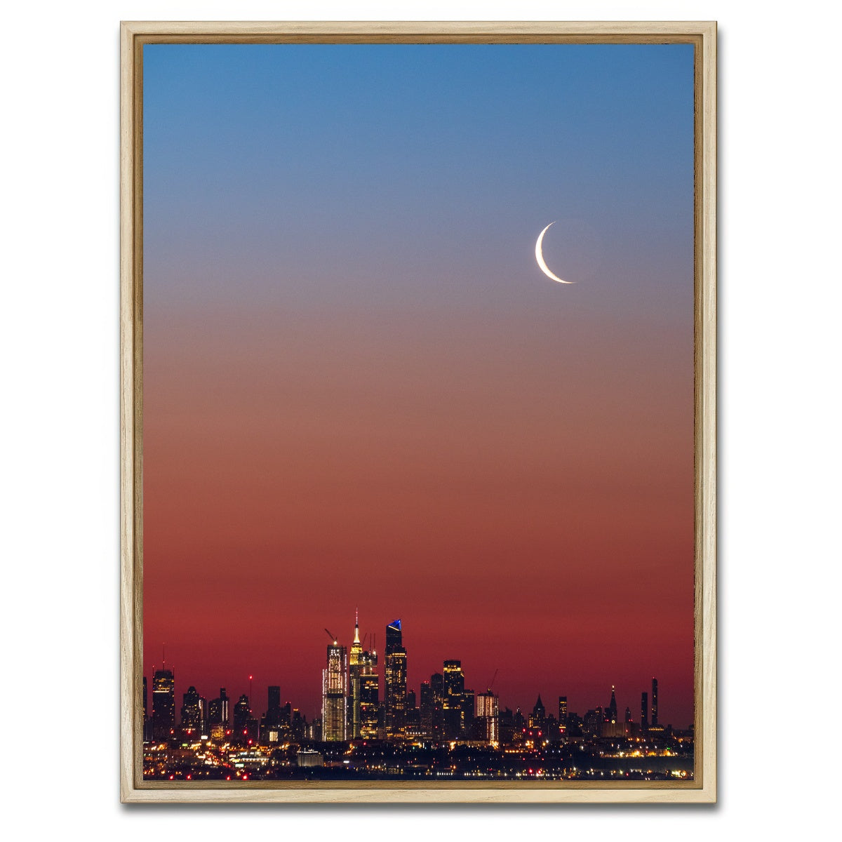 AUTO-MOCKUP WHITE | C Moon | 1 Piece | Natural Framed Canvas | group=3x4