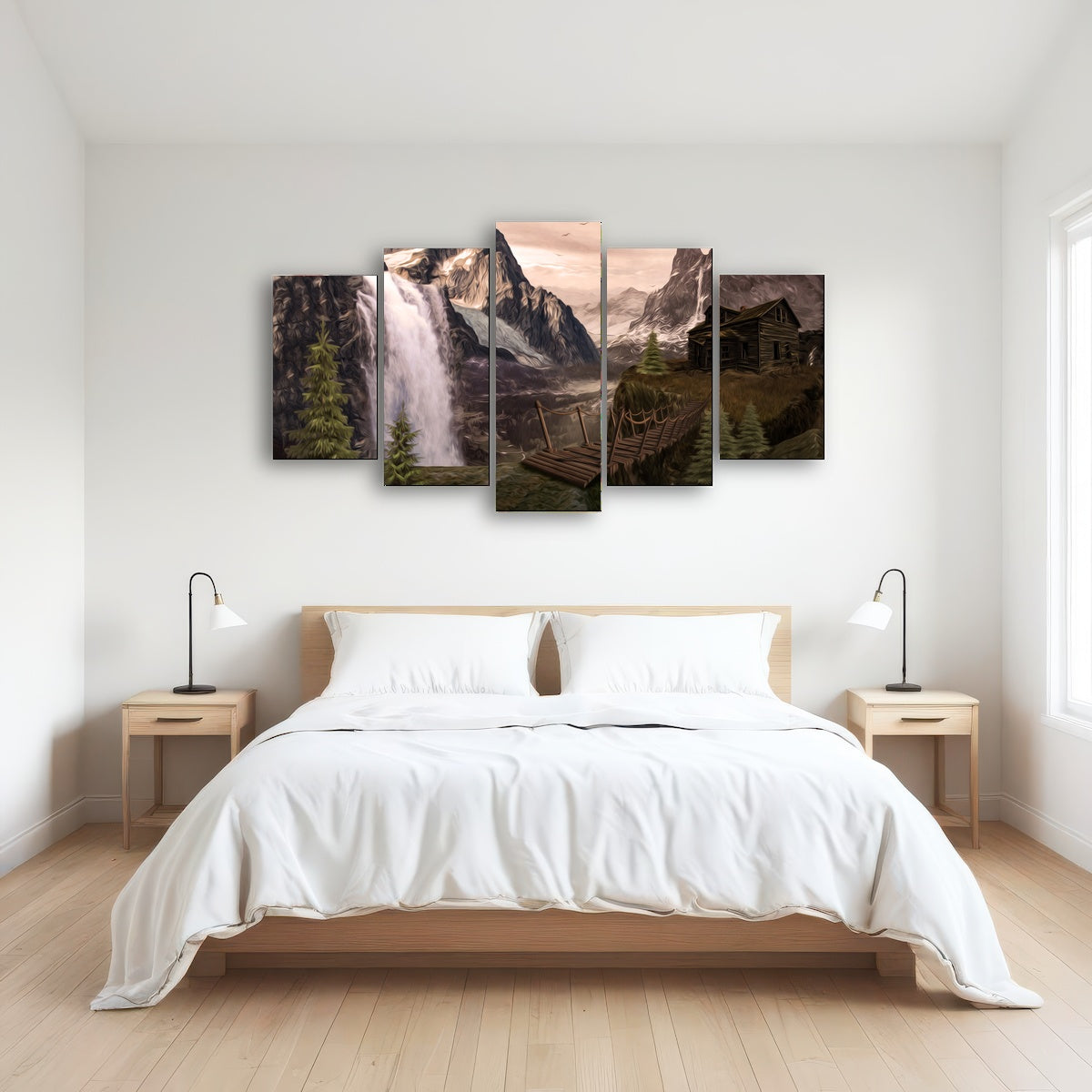 AUTO-MOCKUP ROOM | Cabin on a Cliff