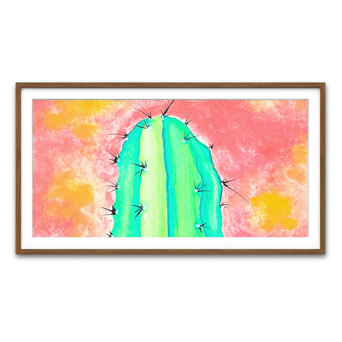 Framed Print 2x1 Walnut