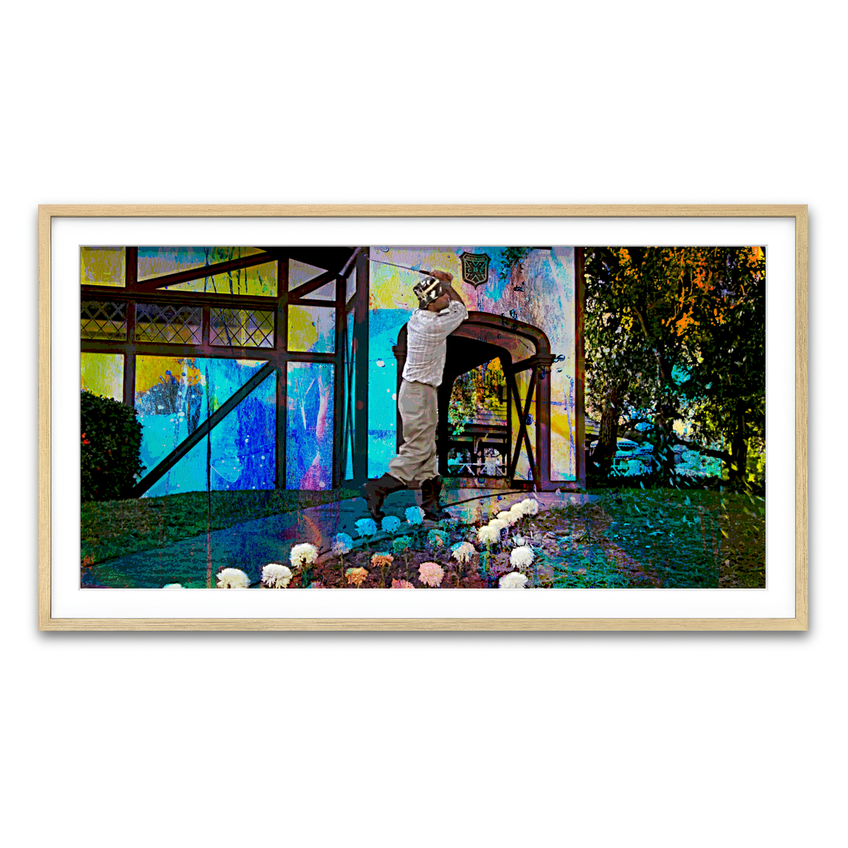 Framed Print 2x1 Natural