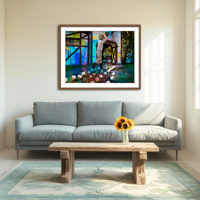 AUTO-MOCKUP ROOM | Caddyshack Cinderella Story Wall Art