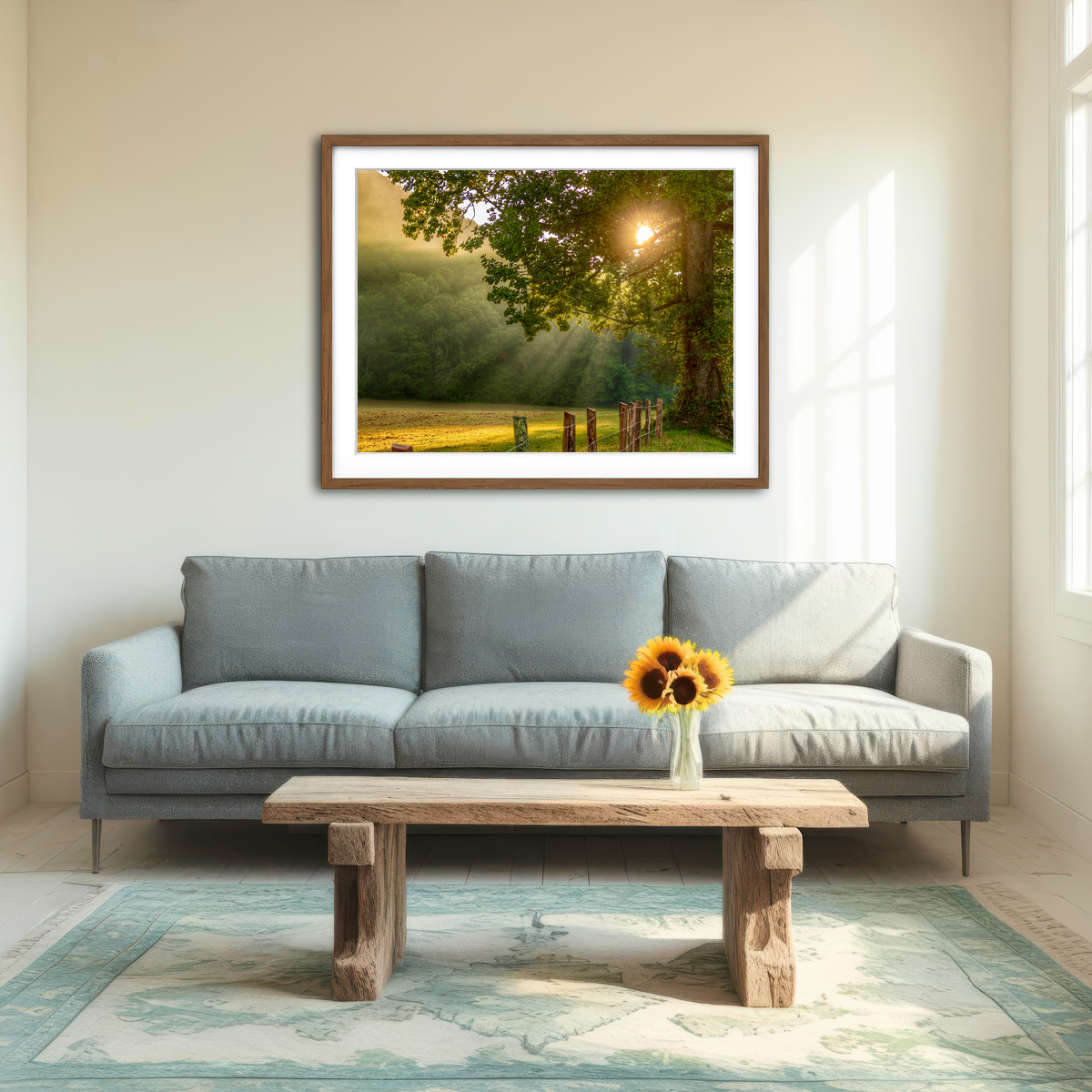 AUTO-MOCKUP ROOM | Cades Cove Wall Art