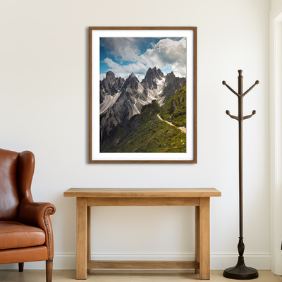 AUTO-MOCKUP ROOM | Cadini di Misurina III Wall Art