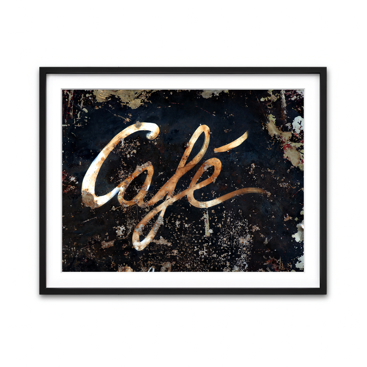 Framed Print 4x3 Black