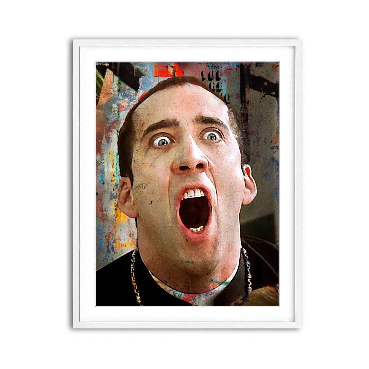 Framed Print 3x4 White