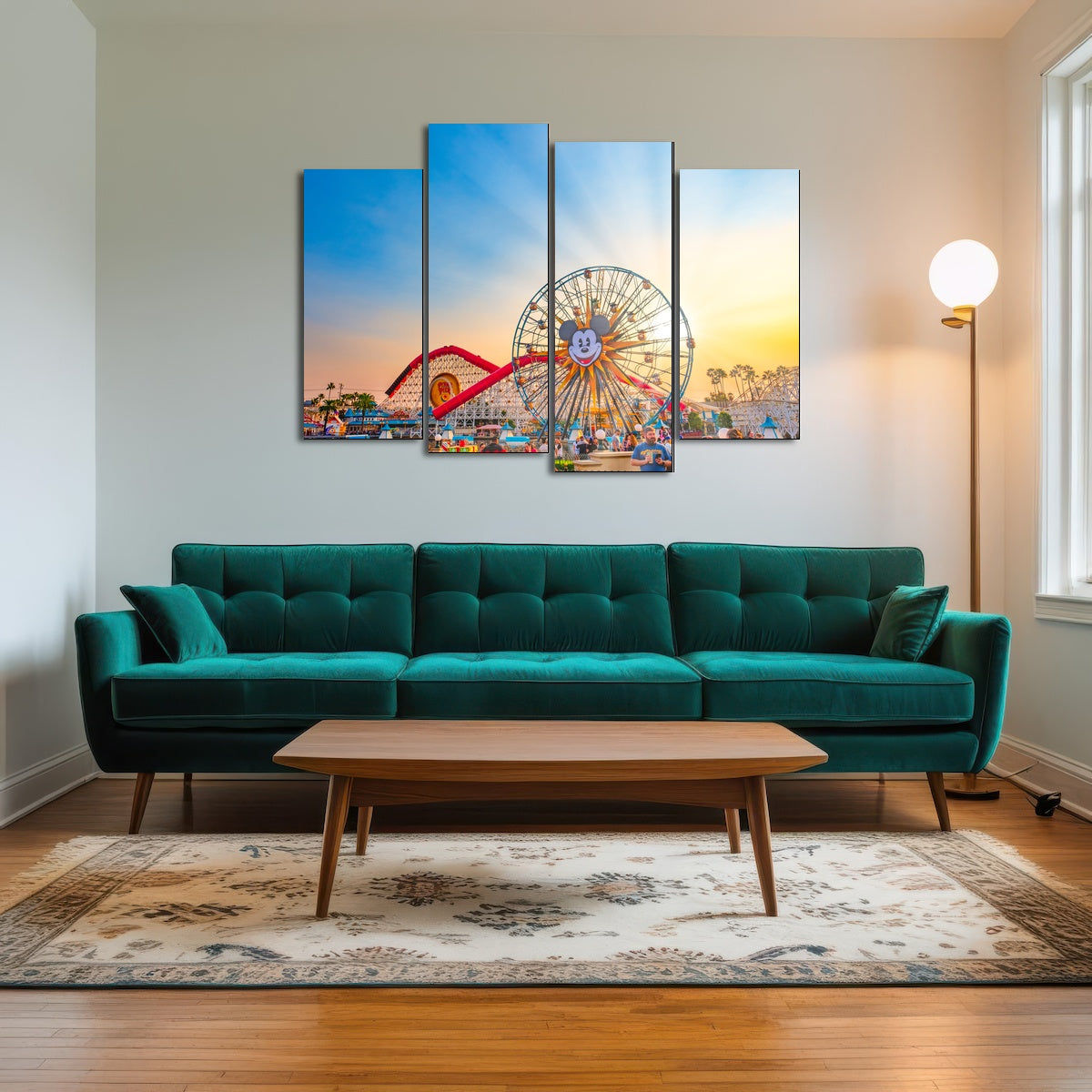 AUTO-MOCKUP ROOM | California Adventure Sunset