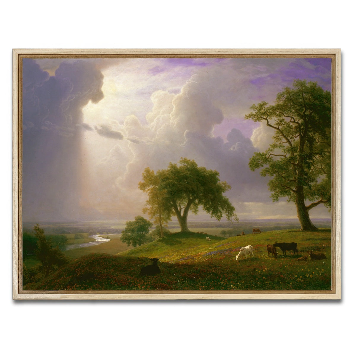 AUTO-MOCKUP WHITE | California Spring | 1 Piece | Natural Framed Canvas | group=4x3