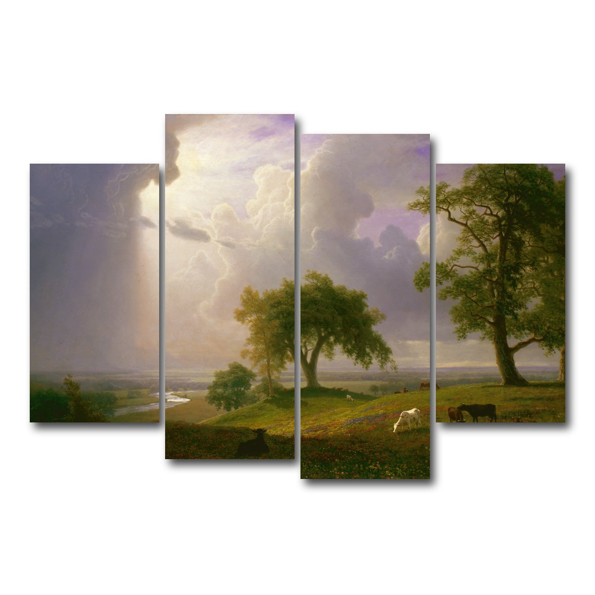 AUTO-MOCKUP WHITE | California Spring | 4 Piece | Gallery Wrap Canvas | group=4_short