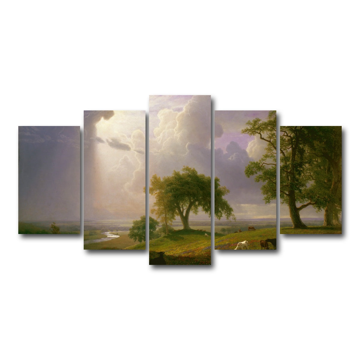 AUTO-MOCKUP WHITE | California Spring | 5 Piece | Gallery Wrap Canvas | group=5_normal