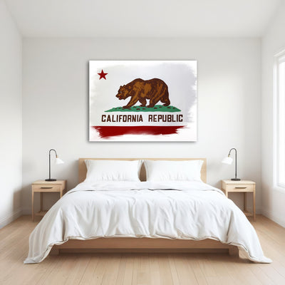 AUTO-MOCKUP ROOM | California State Flag