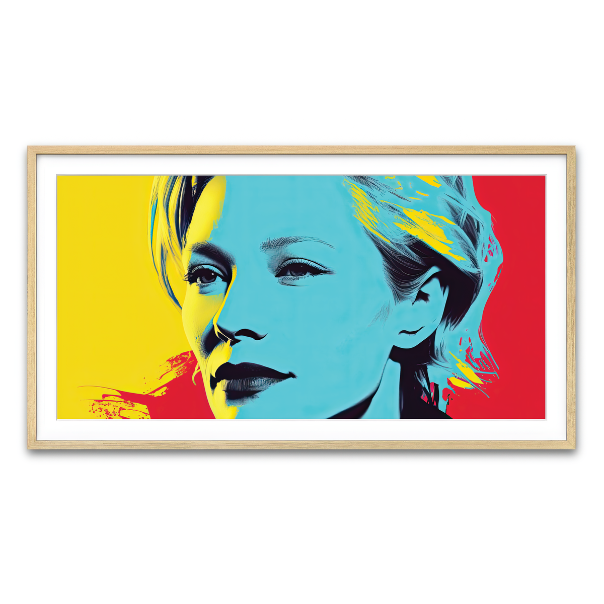 Framed Print 2x1 Natural