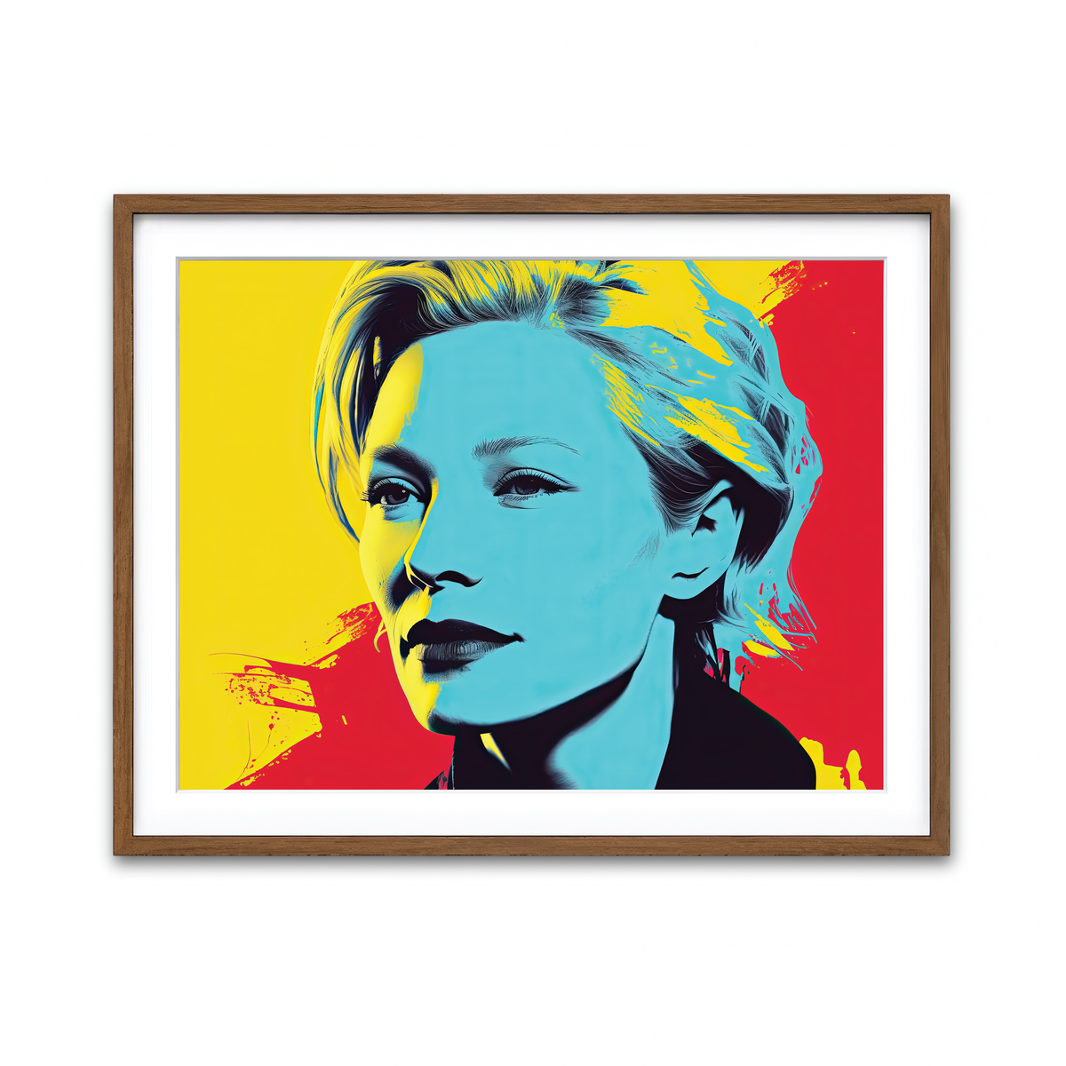 Framed Print 4x3 Walnut