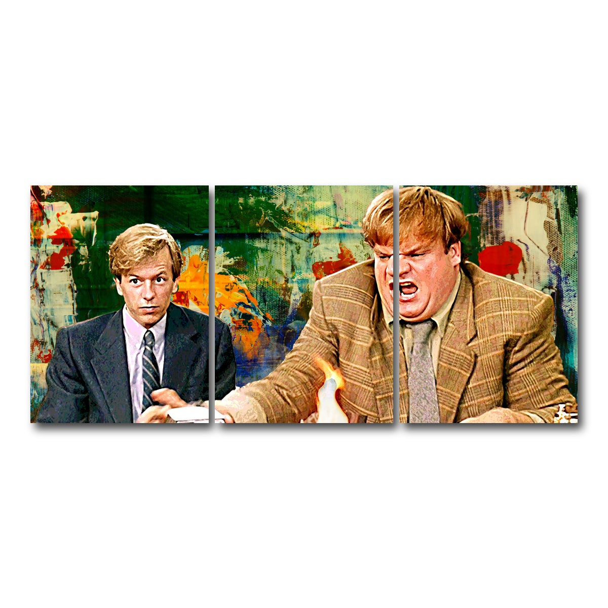 AUTO-MOCKUP WHITE | Callahan Sales Pitch Go Green | 3 Piece | Gallery Wrap Canvas | group=18x24